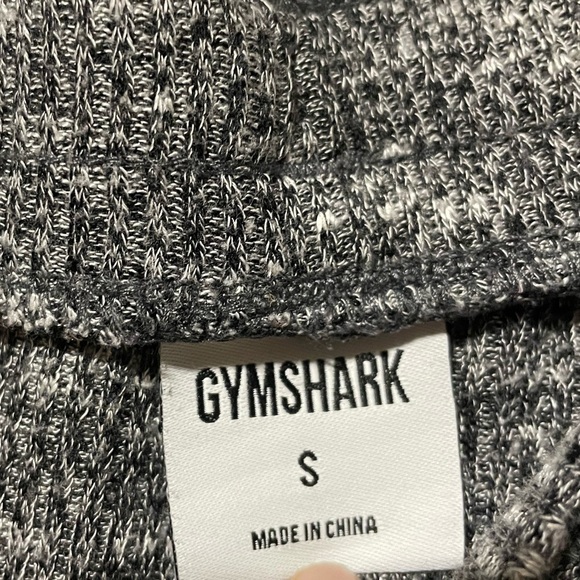 Gymshark Cozy Knit  Salt & Pepper Sweatpants / Joggers - Small - Picture 5 of 6